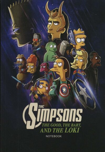 دفتر خط دار ( THE SIMPSONS THE GOOD،THE BART،AND THE LOKI)،(كد 6130)