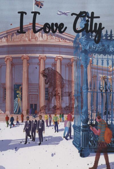 دفتر خط دار (I LOVE CITY)،(كد 895)