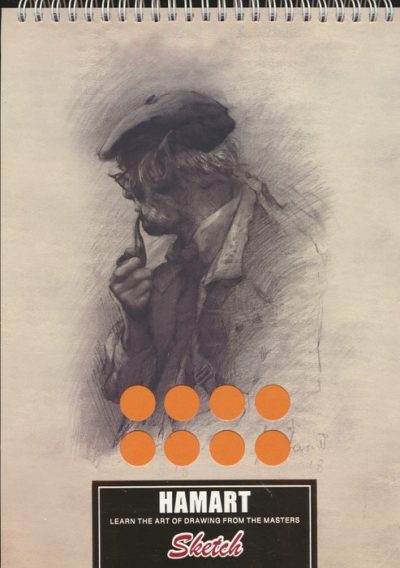 دفتر طراحي اسكچ A4 (كد977)،(سيمي)