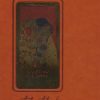 دفتر خط دار عسلي (طرح GUSTAV KLIMT،كد 309)،(چرم،لب طلايي،پلاكدار)