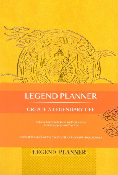دفتر پلنر لجند (LEGEND PLANNER،زرد)